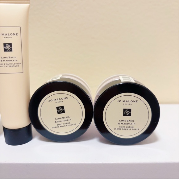2x Jo Malone lime basil & Mandarin body cream 15 ml each, lotion and peony blush - Picture 2 of 5